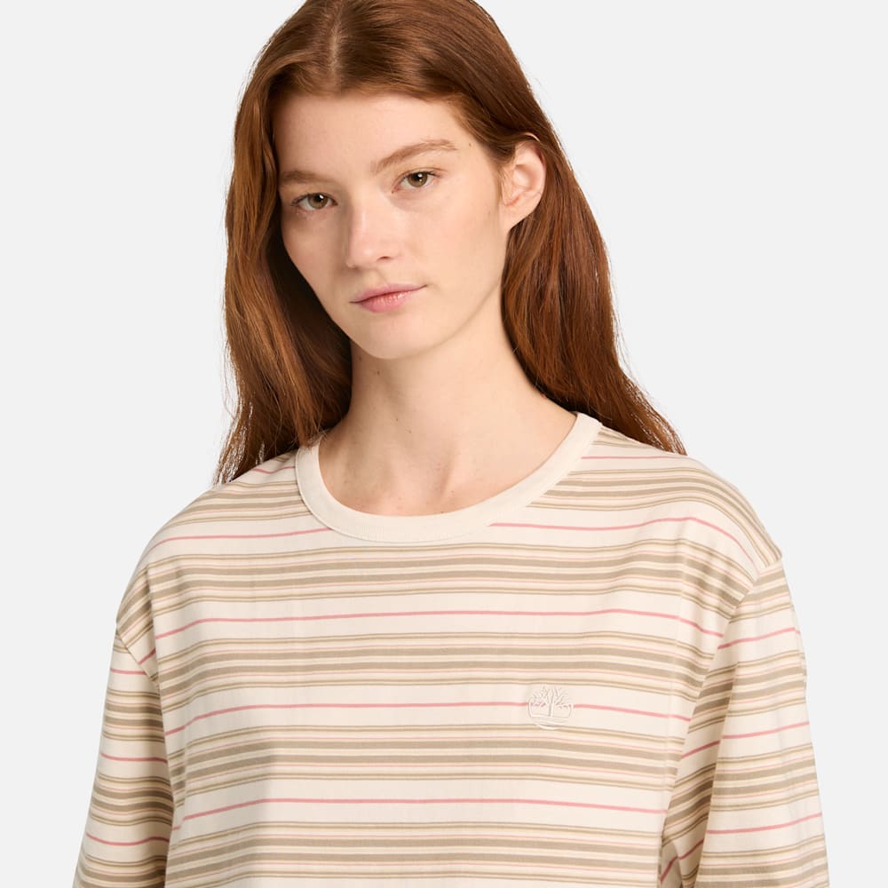 ストライプ 半袖 Tシャツ ユニセックス 5