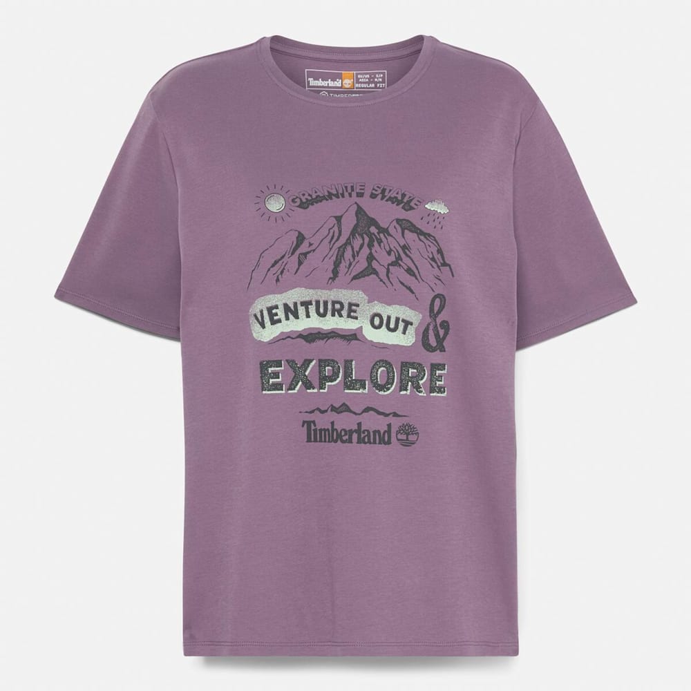 半袖 ティンバーフレッシュ™ フロント グラフィック Tシャツ レディース 5