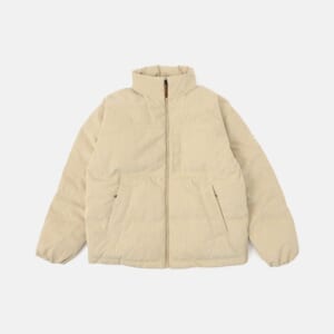 グースアイ ウォータープルーフ ダウン コーデュロイ ジャケット メンズ