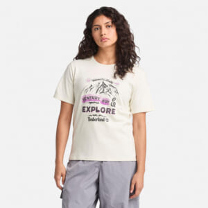 半袖 ティンバーフレッシュ™ フロント グラフィック Tシャツ レディース