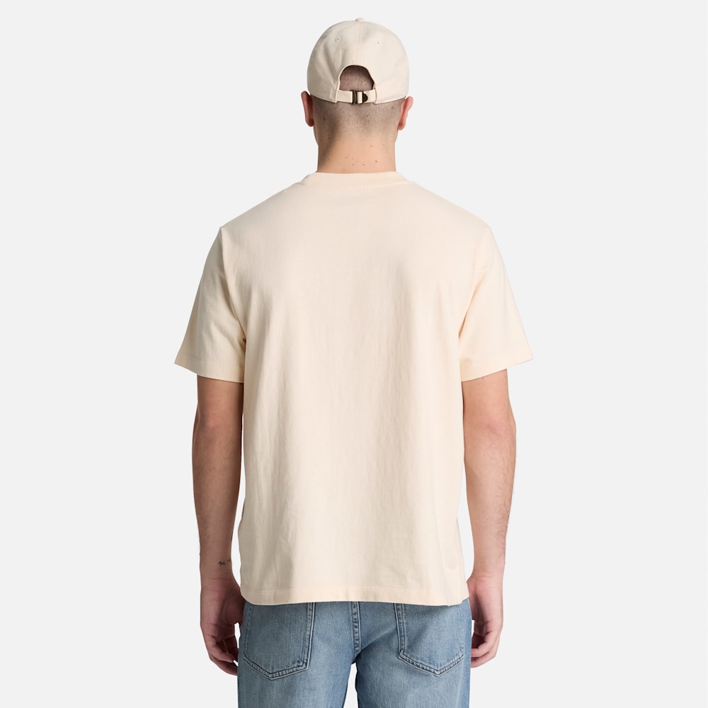 半袖レザー バッジ ヘビーウェイト Tシャツ メンズ 5