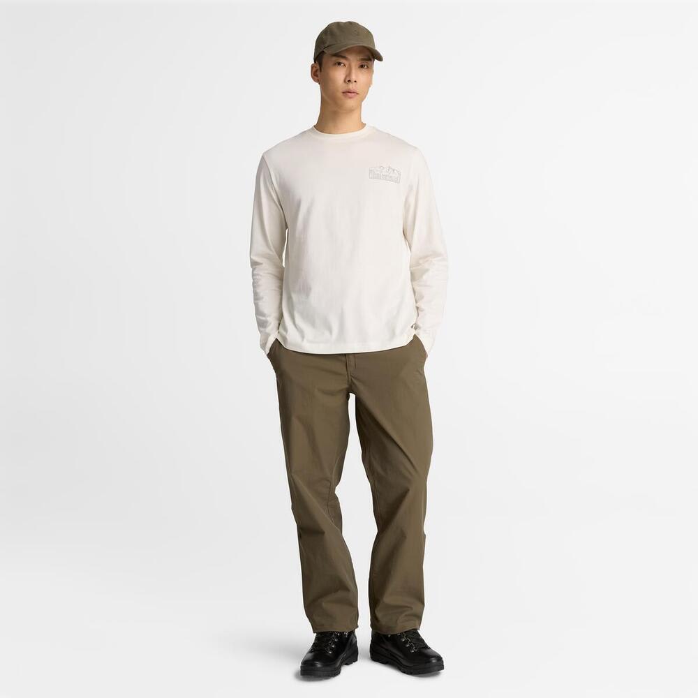 長袖 グラフィック Tシャツ メンズ 3