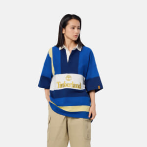 【TOKYO DESIGN COLLECTIVE】 半袖 ラグビー シャツ ユニセックス