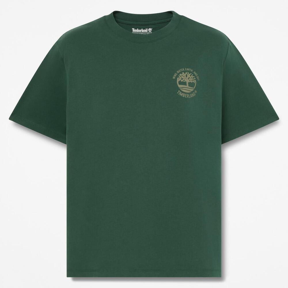 半袖 バック グラフィック Tシャツ メンズ 1
