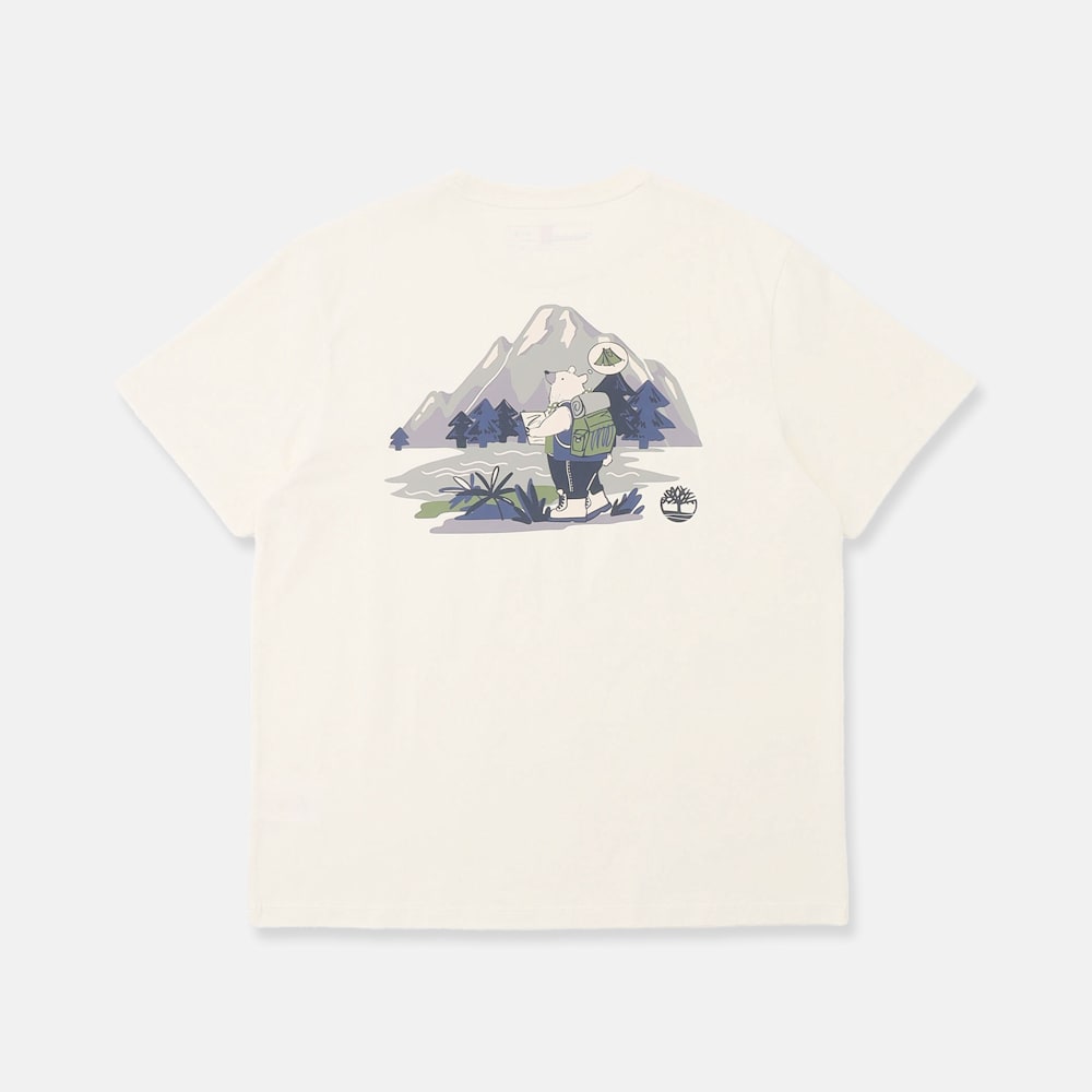 【WEB限定】ベア キャンプ グラフィック Tシャツ ユニセックス 2