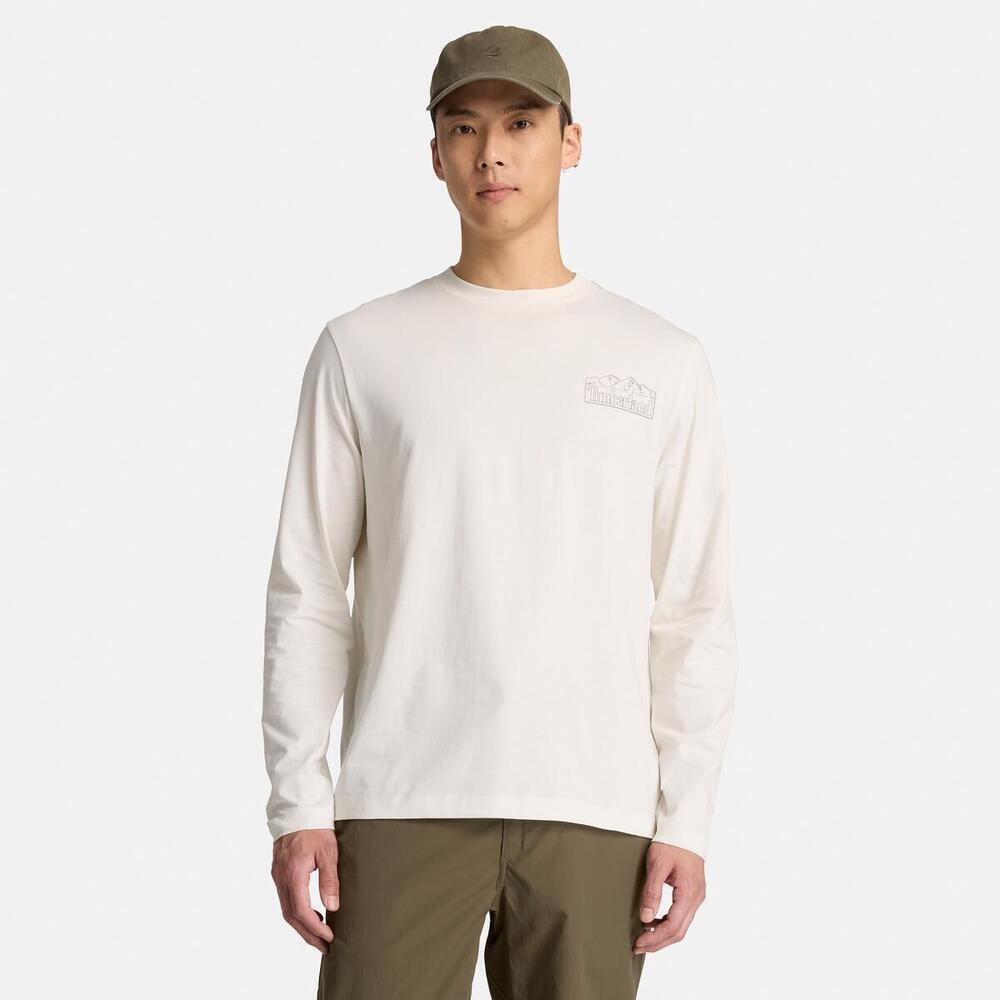 長袖 グラフィック Tシャツ メンズ 2