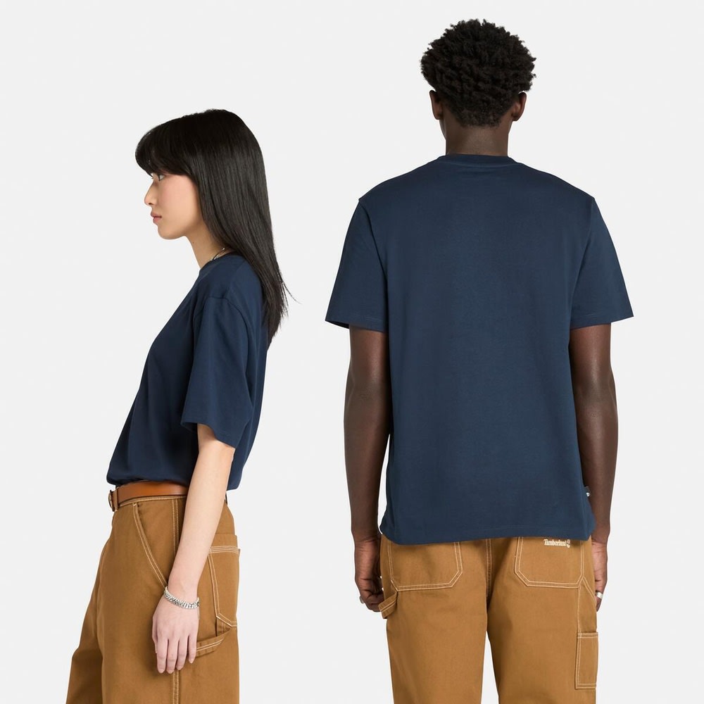 半袖 エンブロイダリー ロゴ Tシャツ ユニセックス 3