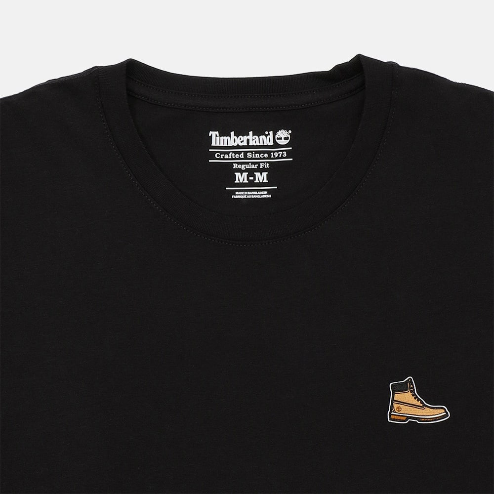 半袖 イエロー ブーツ バッジ Tシャツ ユニセックス 3