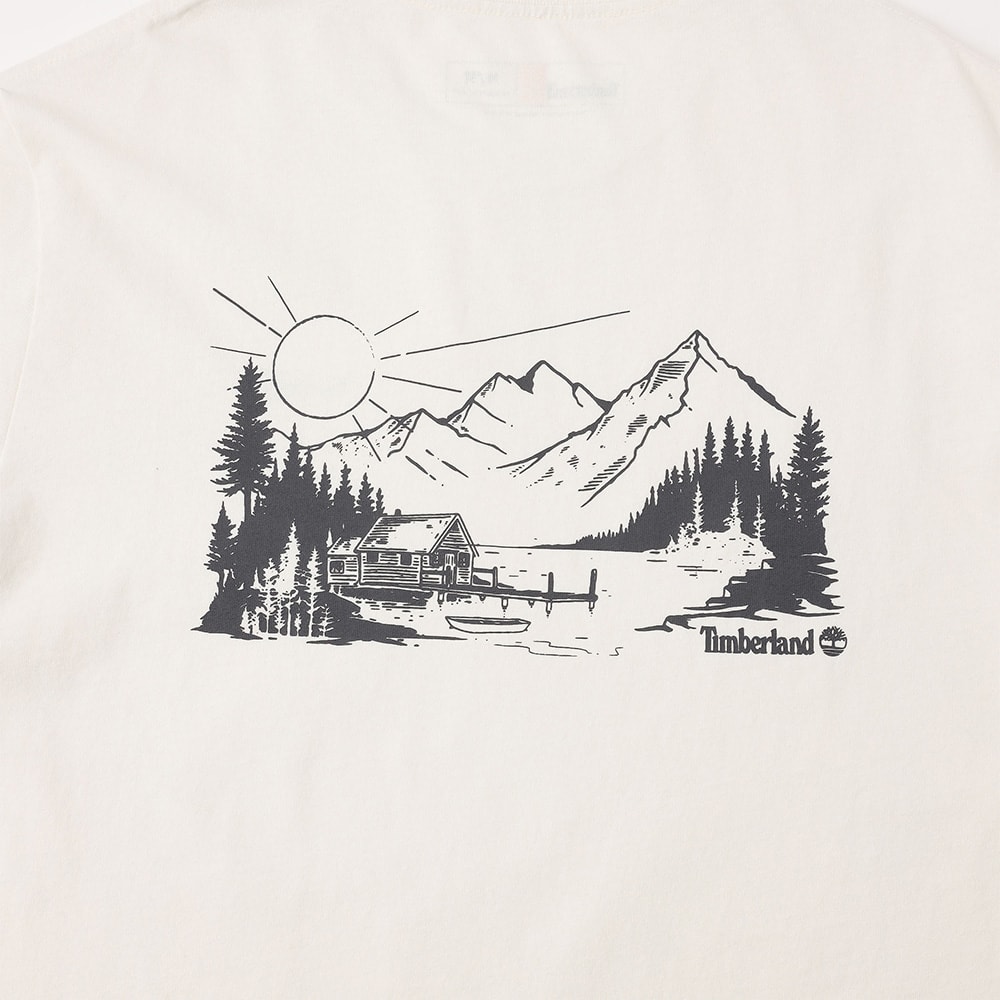レイク ハウス バック グラフィック 半袖 Tシャツ ユニセックス 8