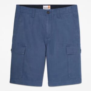 コットンリネン カーゴ ショーツ メンズ