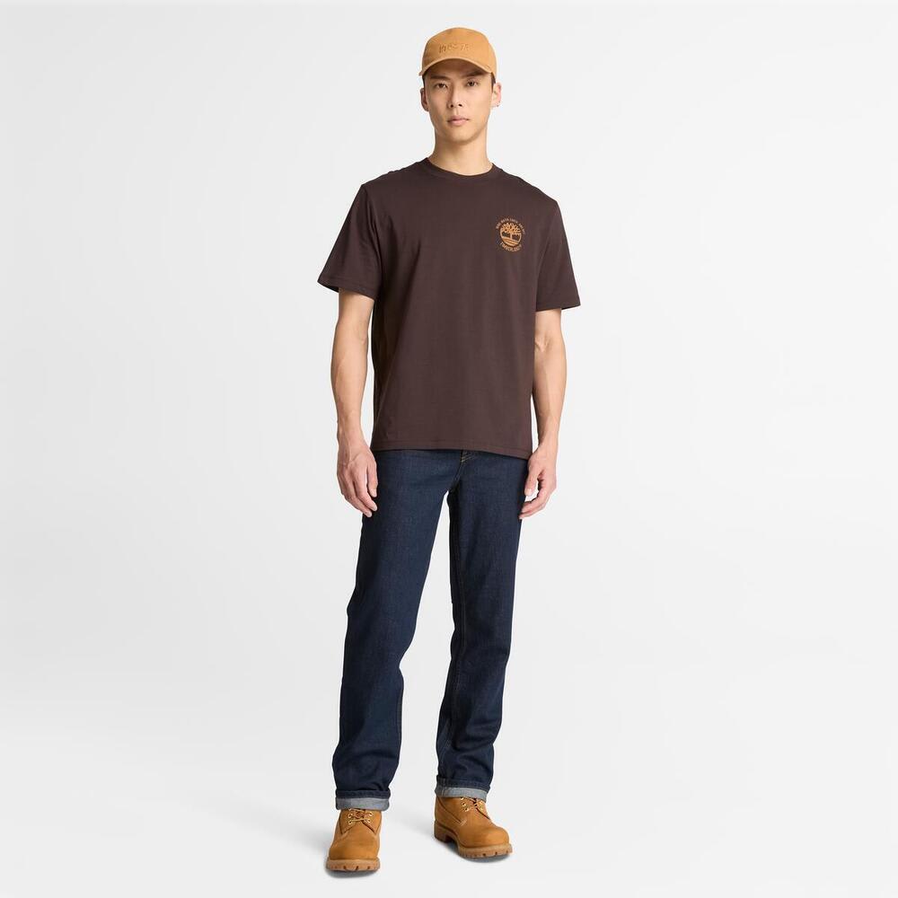 半袖 バック グラフィック Tシャツ メンズ 3