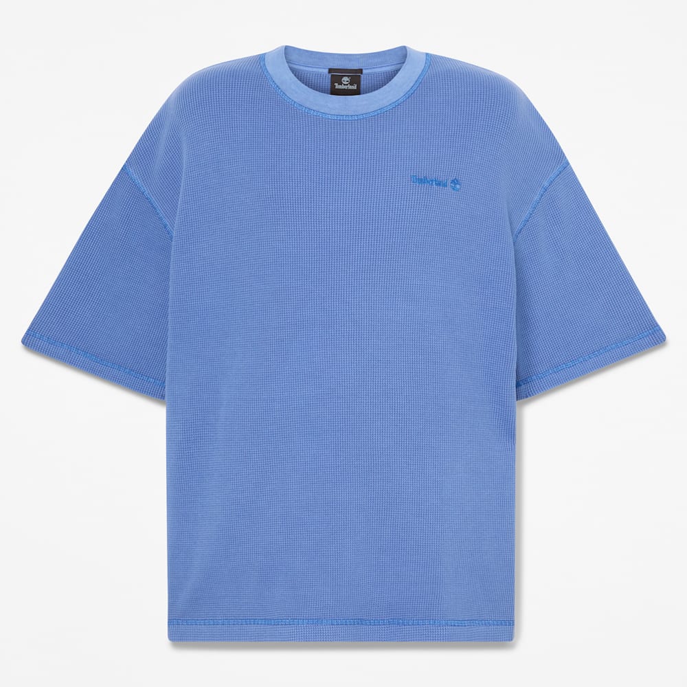 ワッフル 半袖 Tシャツ ユニセックス 1