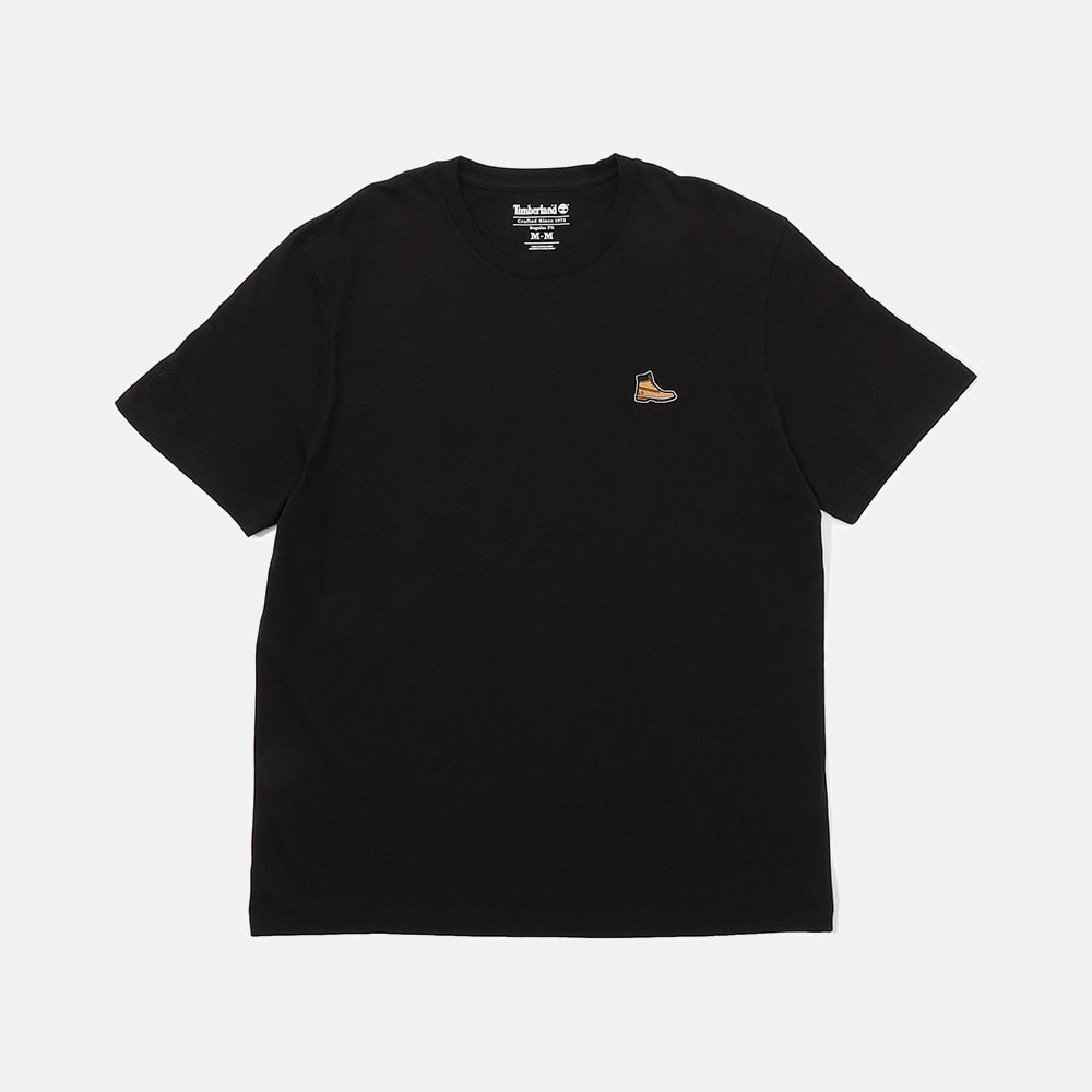 半袖 イエロー ブーツ バッジ Tシャツ ユニセックス 1