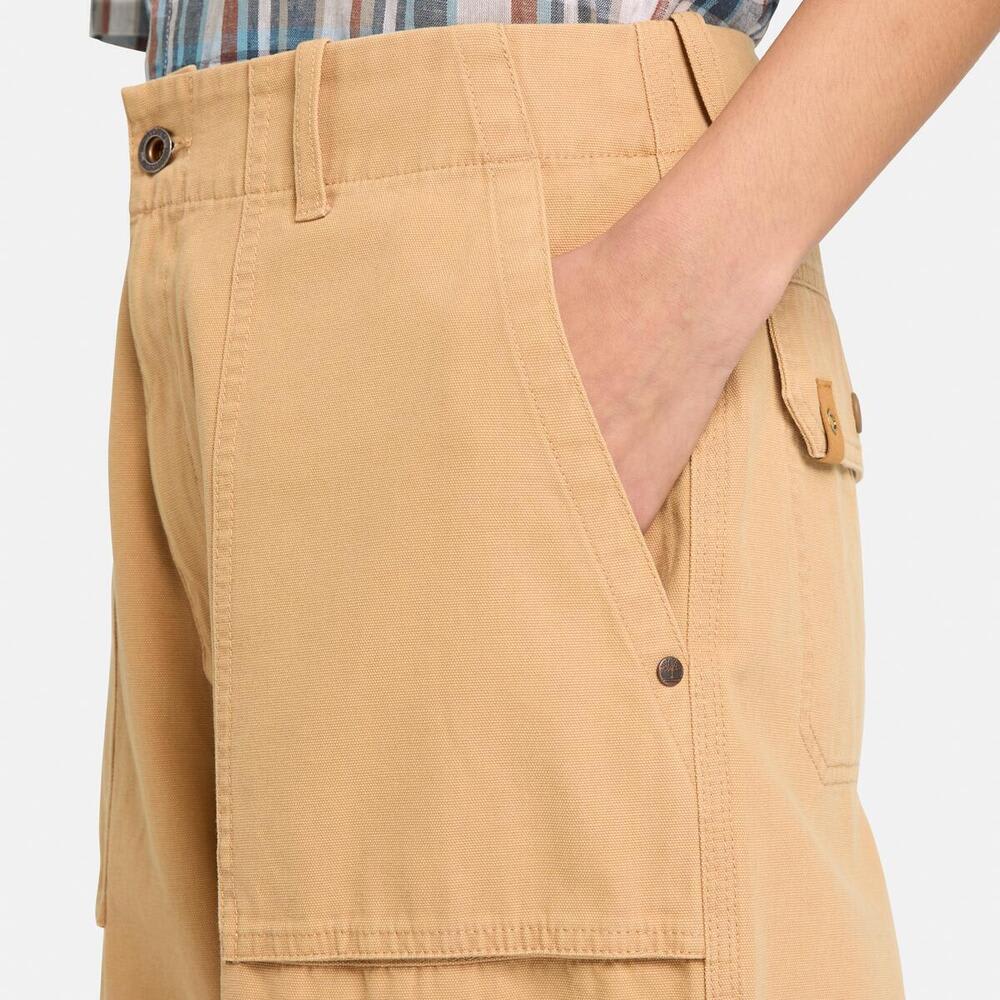 コットン ダック パンツ ユニセックス 3