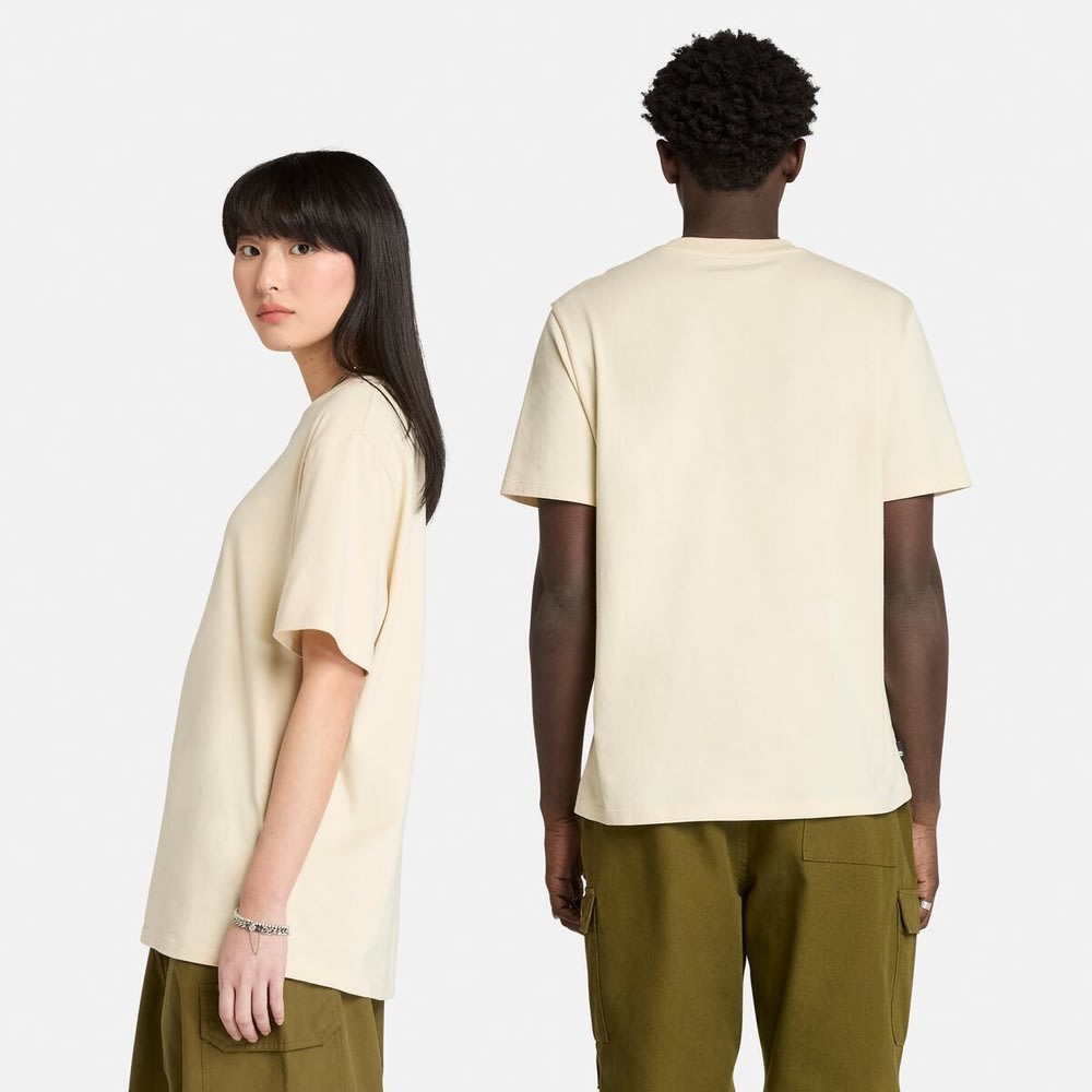 半袖 エンブロイダリー ロゴ Tシャツ ユニセックス 3