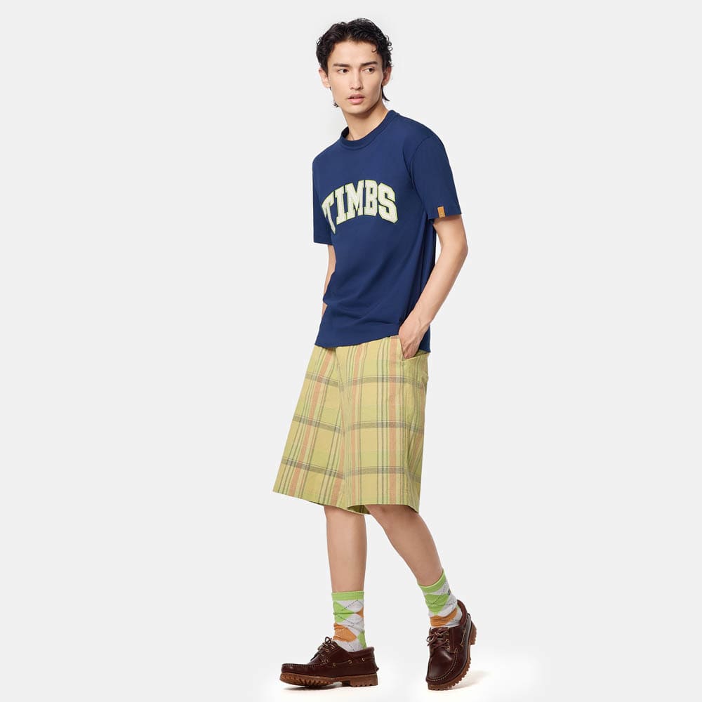 【TOKYO DESIGN COLLECTIVE】 コーデュロイ プレイド ショーツ ユニセックス 3