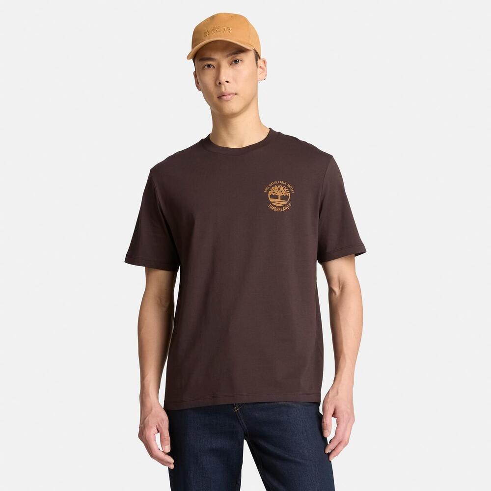 半袖 バック グラフィック Tシャツ メンズ 2