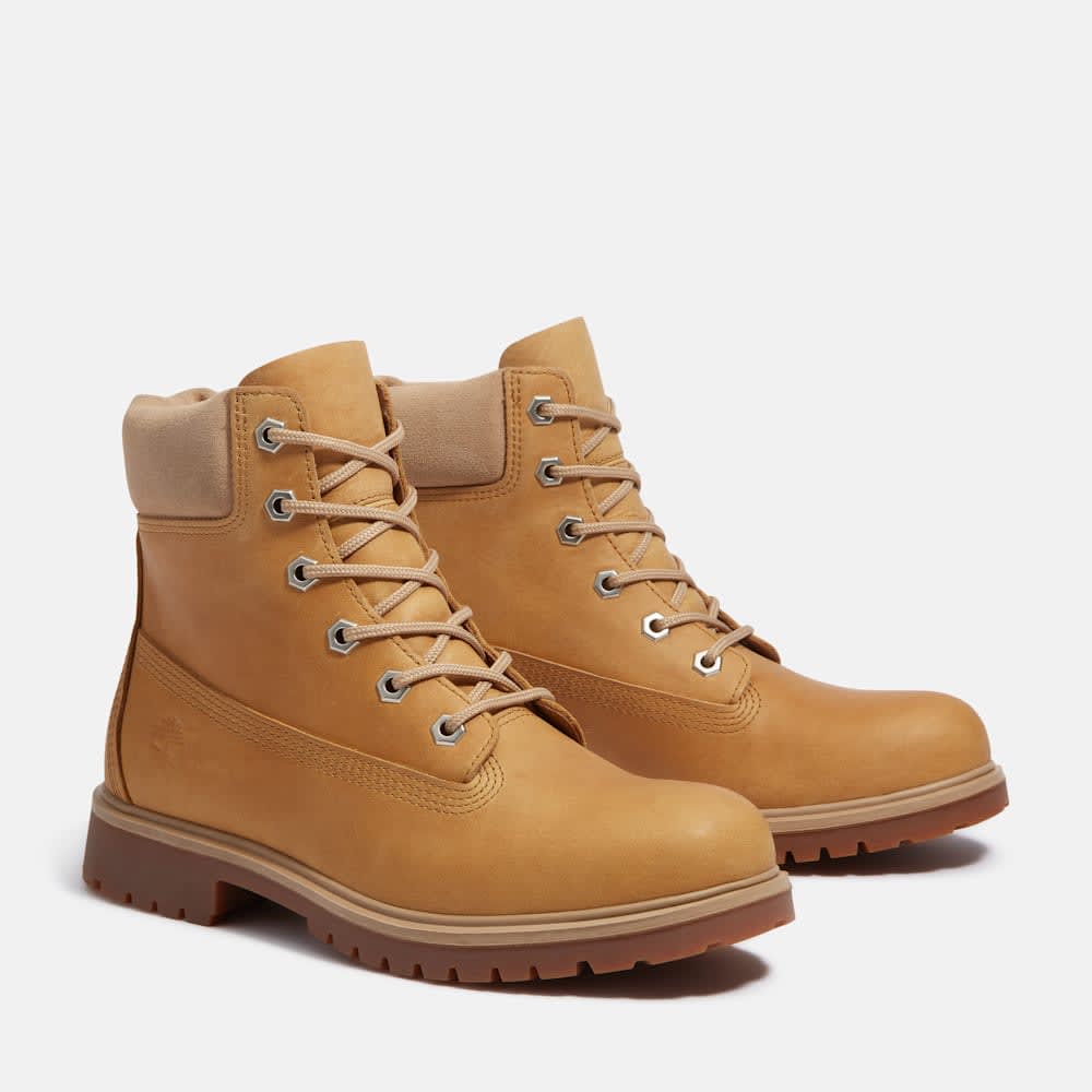 【Timberland 25】6インチ プレミアム ウォータープルーフ ブーツ レディース 6
