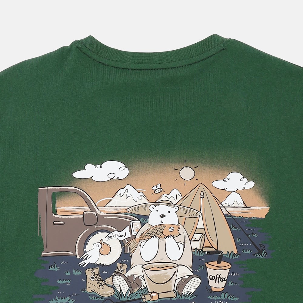 【WEB限定】ベア フィッシュ グラフィック Tシャツ ユニセックス 4