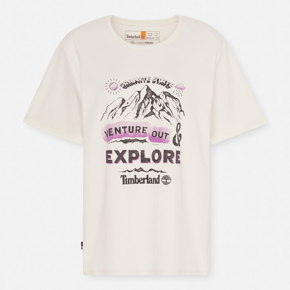 半袖 ティンバーフレッシュ™ フロント グラフィック Tシャツ レディース 5