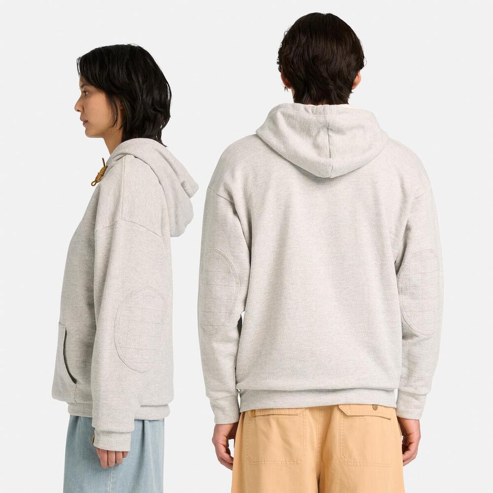 ヘリンボーン フルジップ スウェットシャツ ユニセックス 2