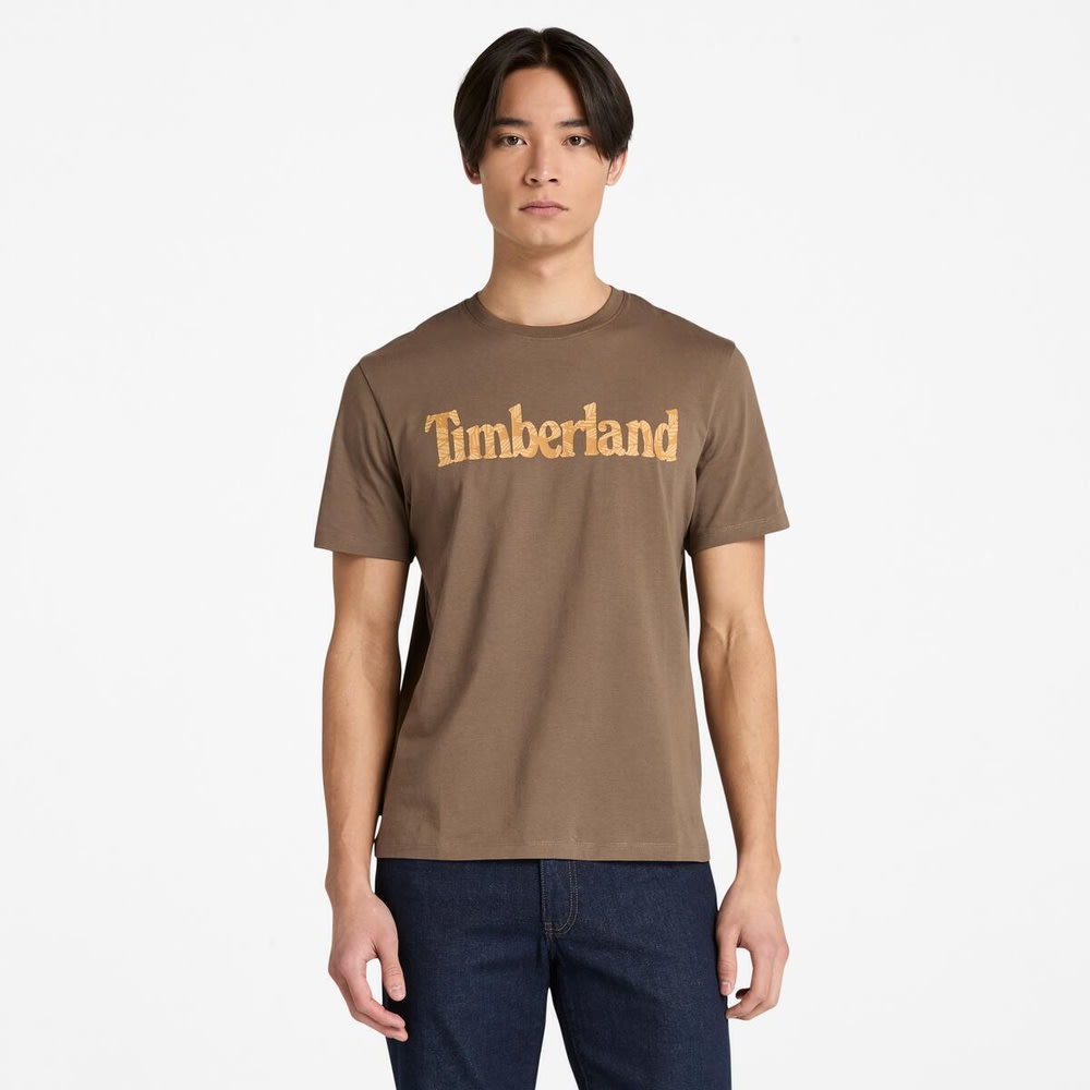 半袖 フローラル ロゴ Tシャツ メンズ 1