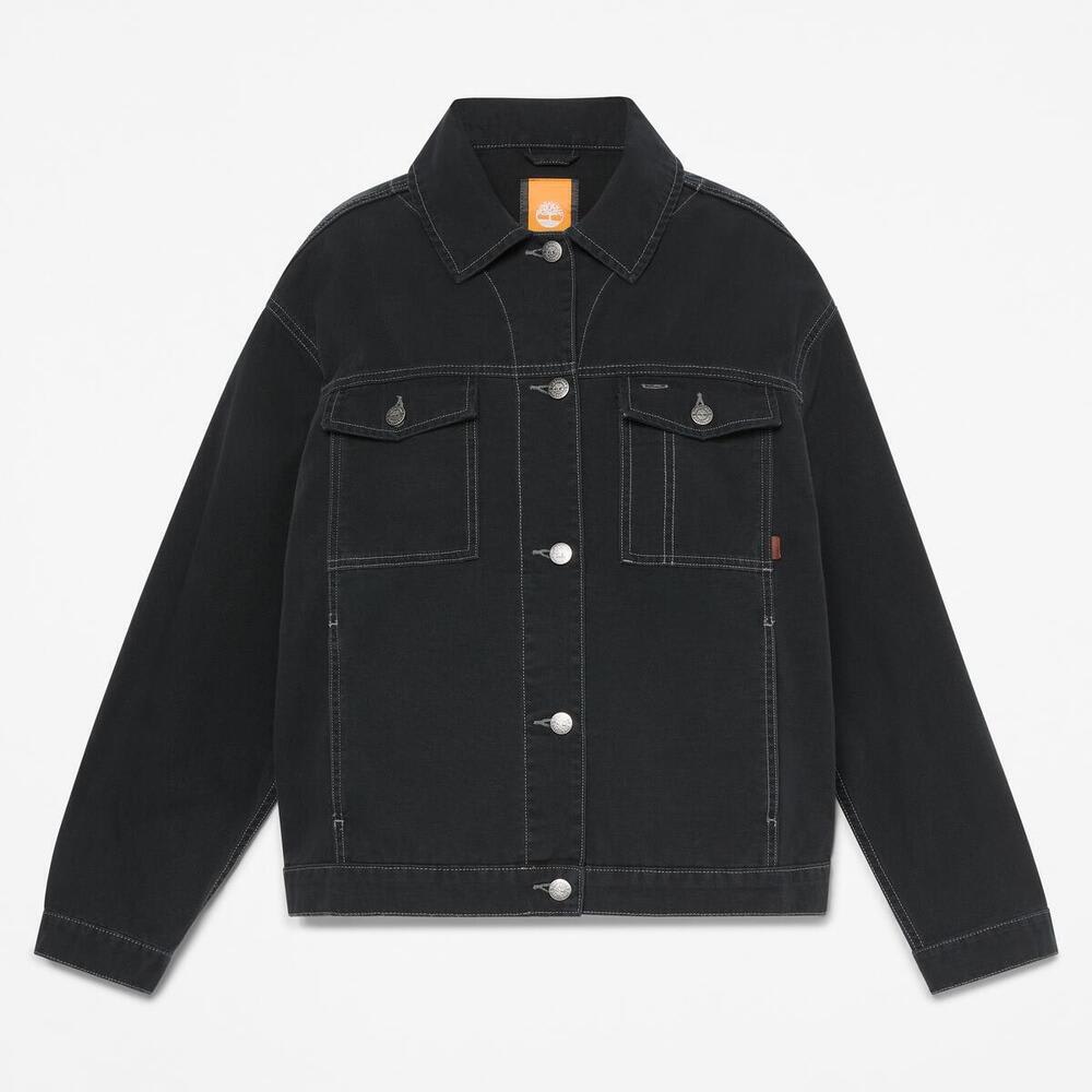 キャンバス トラッカー ジャケット レディース 5