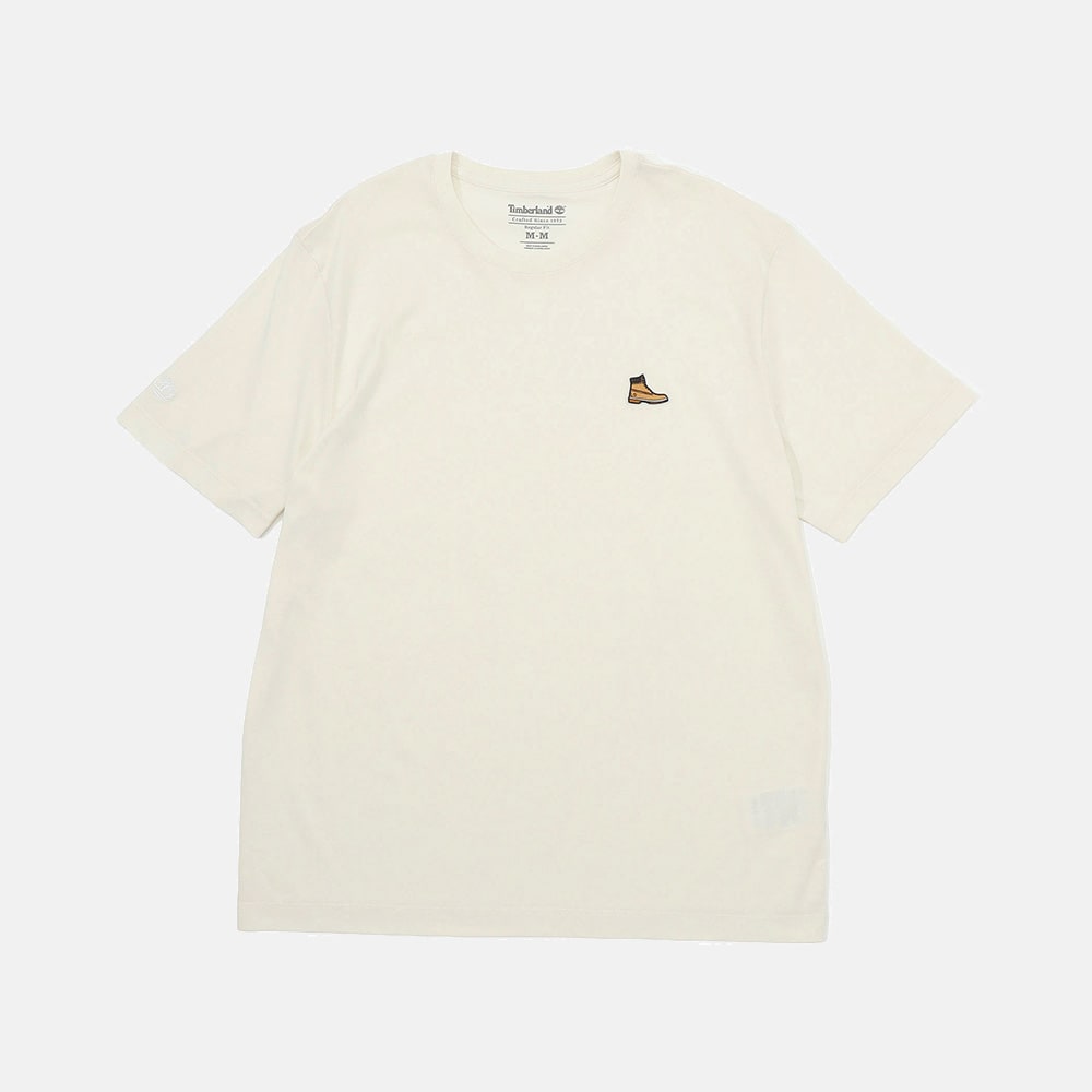 半袖 イエロー ブーツ バッジ Tシャツ ユニセックス 1