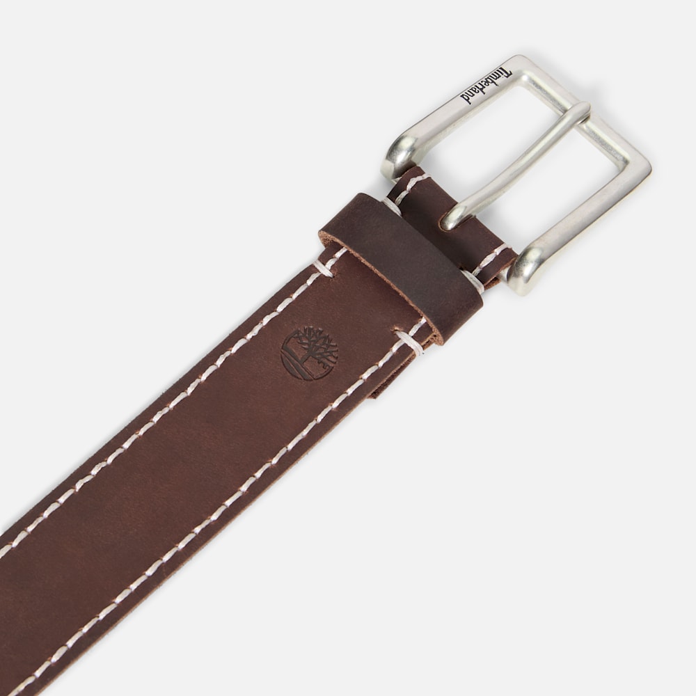38㎜ ハンドステッチ レザー ベルト メンズ 6