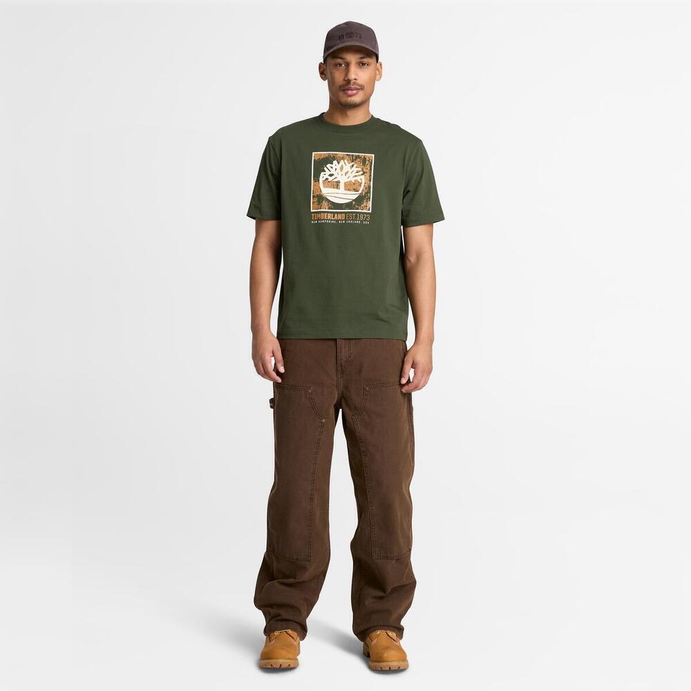 半袖 ロゴ グラフィック Tシャツ メンズ 3