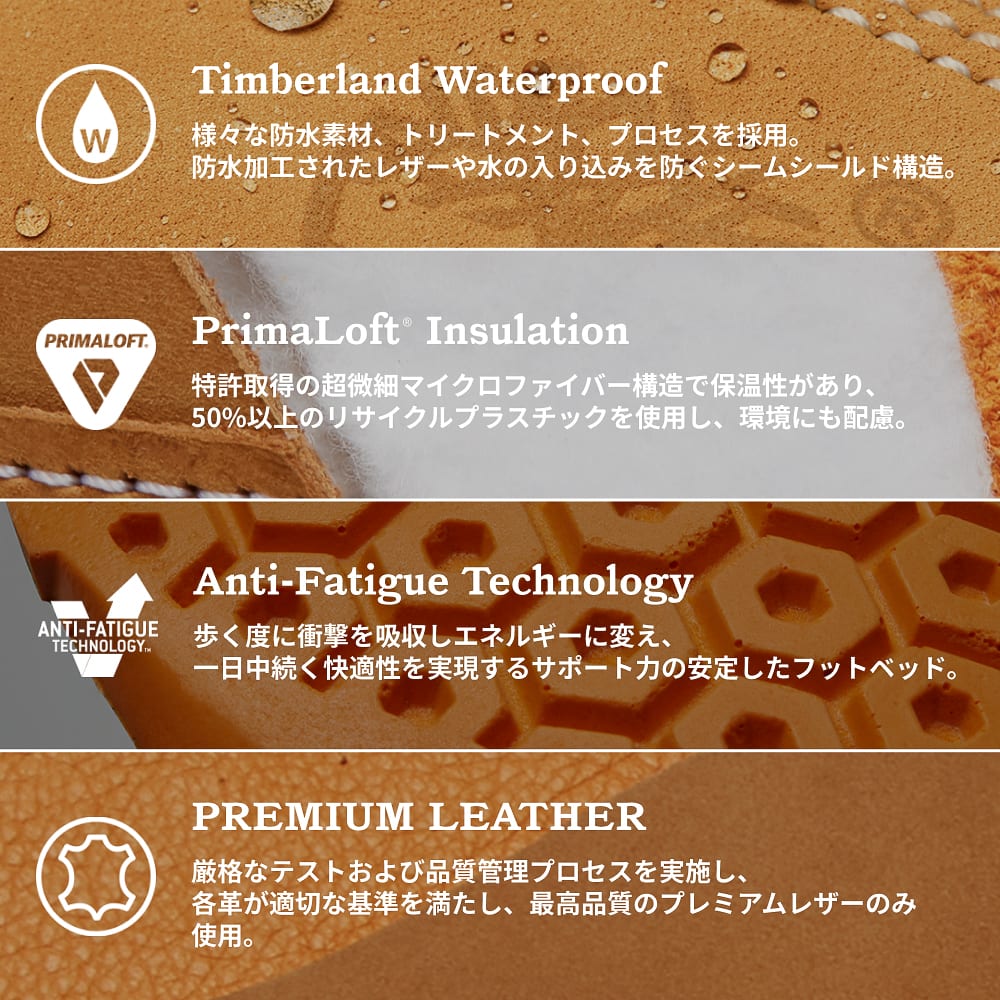 【定番】6インチ プレミアム ウォータープルーフ ブーツ レディース 3