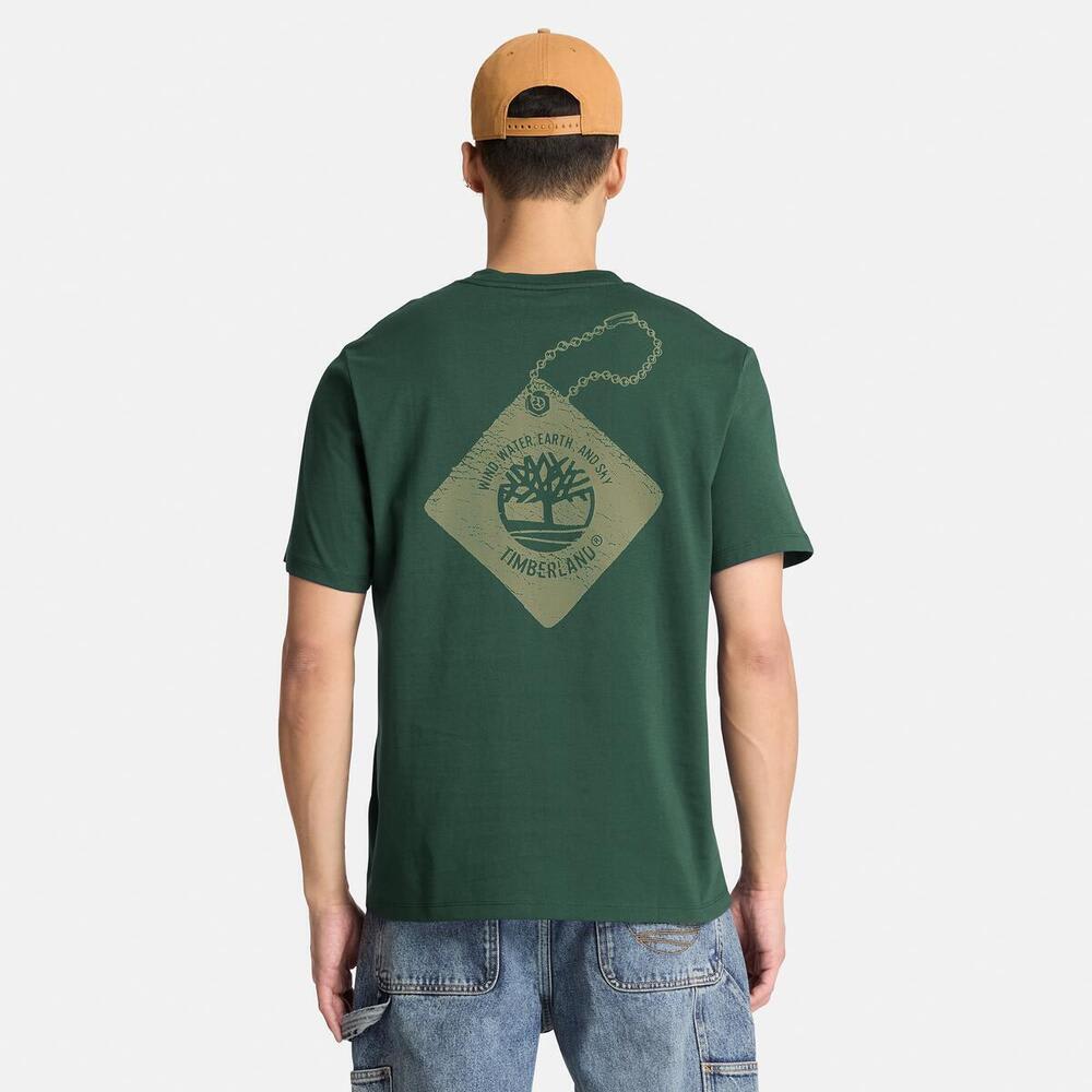半袖 バック グラフィック Tシャツ メンズ 4