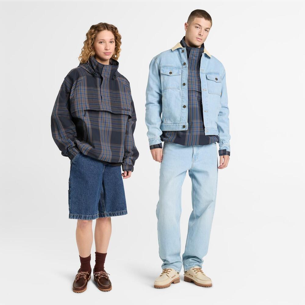 DWR ヤーンダイ プレイド アノラック ユニセックス 2