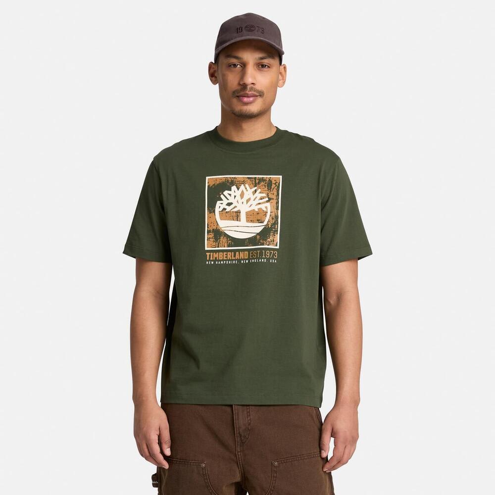 半袖 ロゴ グラフィック Tシャツ メンズ 2