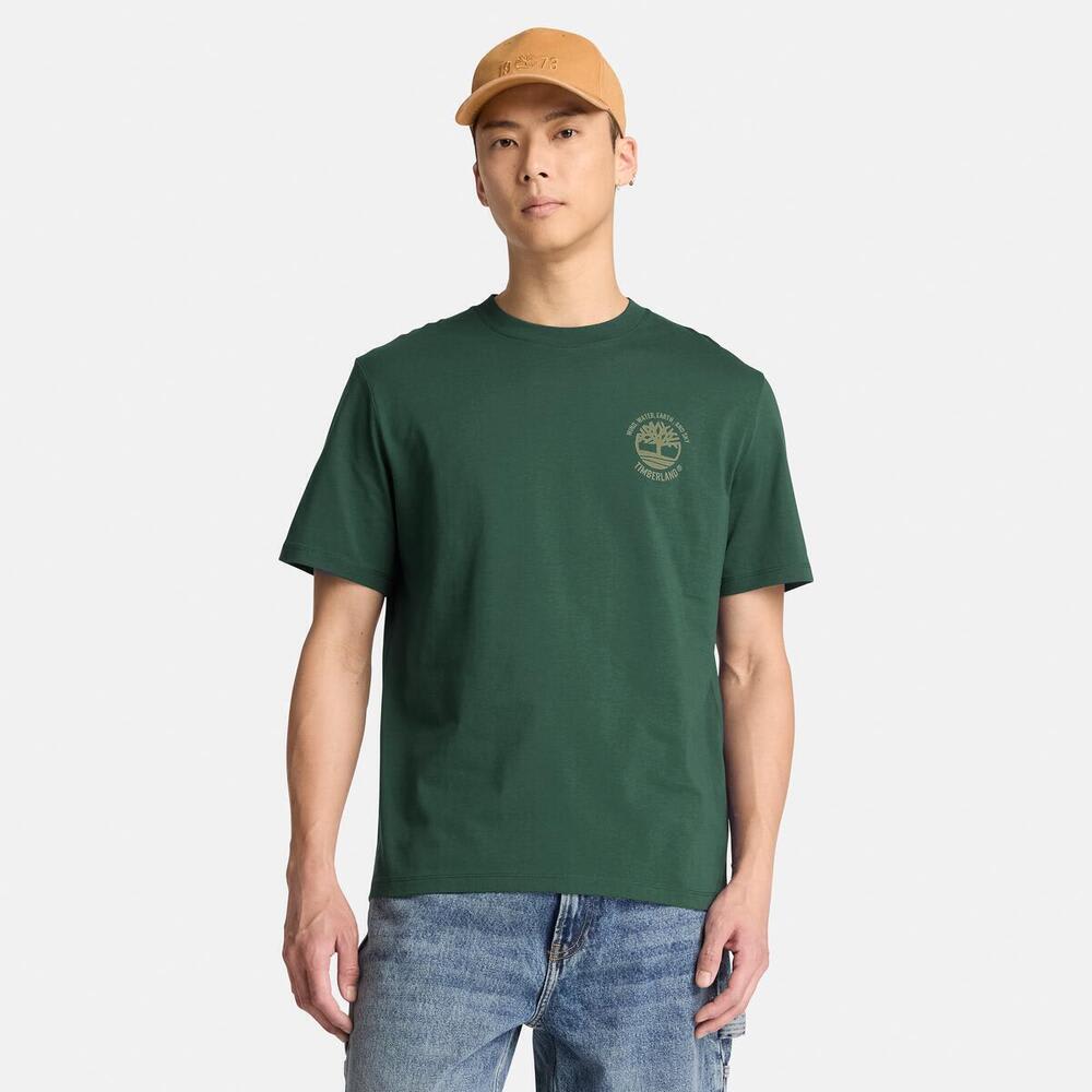 半袖 バック グラフィック Tシャツ メンズ 2